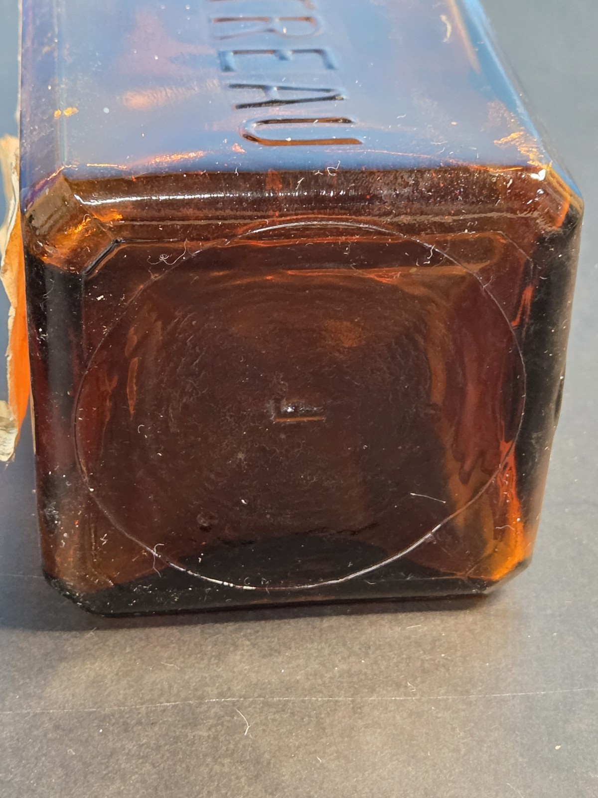 Cointreau Liqueur Empty Bottle 75cl 54 Medailles Angers France Wood Cap Vintage