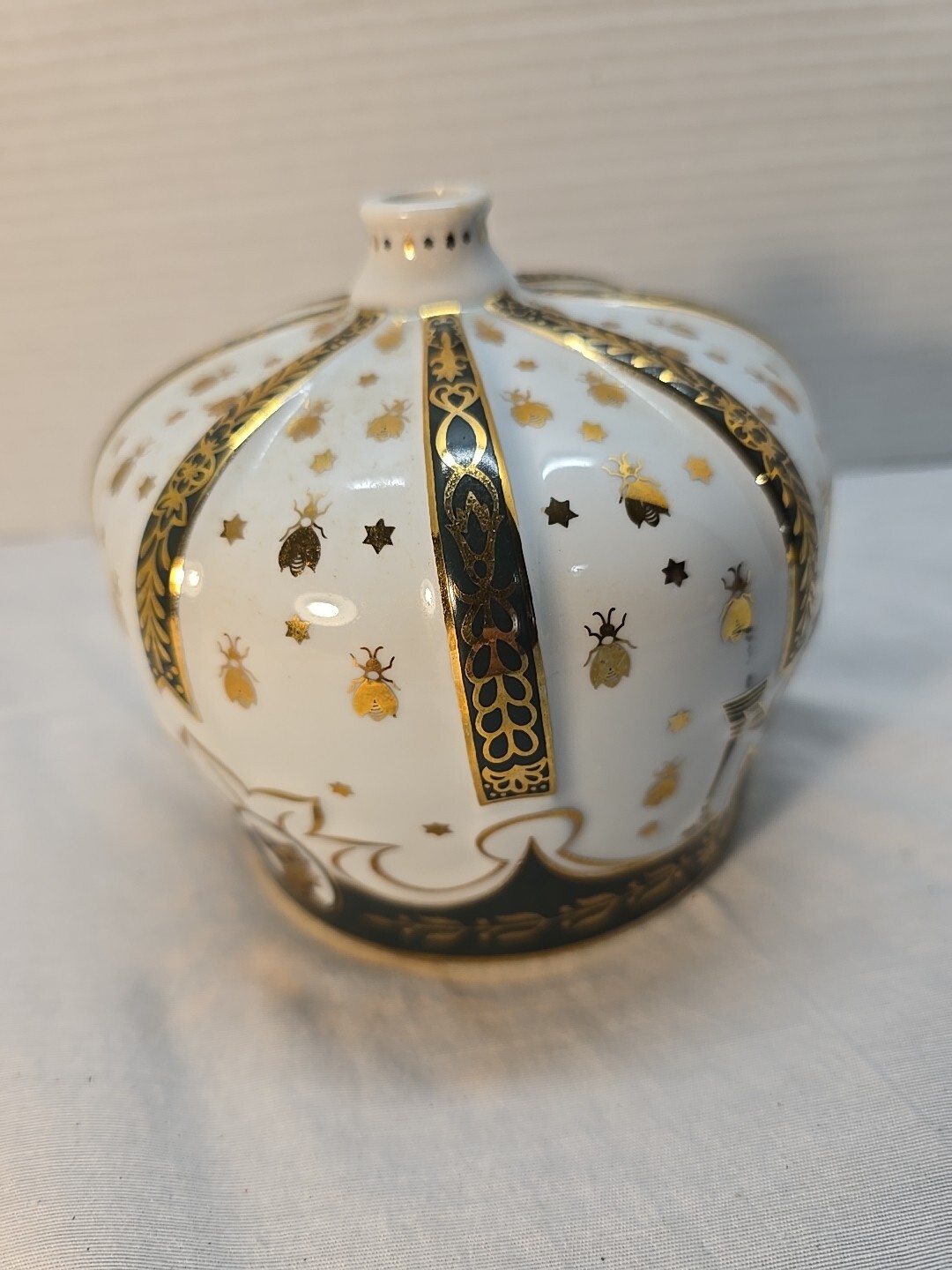 Napoleon Sempe Crown Armagnac Cognac France Crown Empty Bottle Decanter No Top