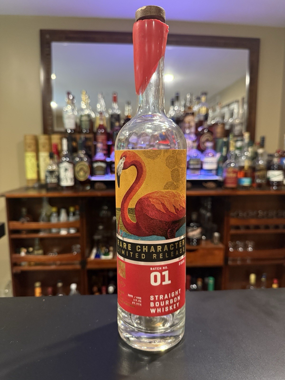 Rare Character Limited Release 2026 Batch 01. Straight Bourbon Whiskey. Empty.