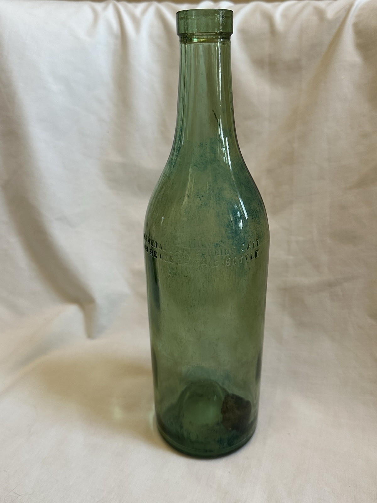Vintage Ron Carioca Puerto Rico Rum Bottle Federal Law Cork Fragment