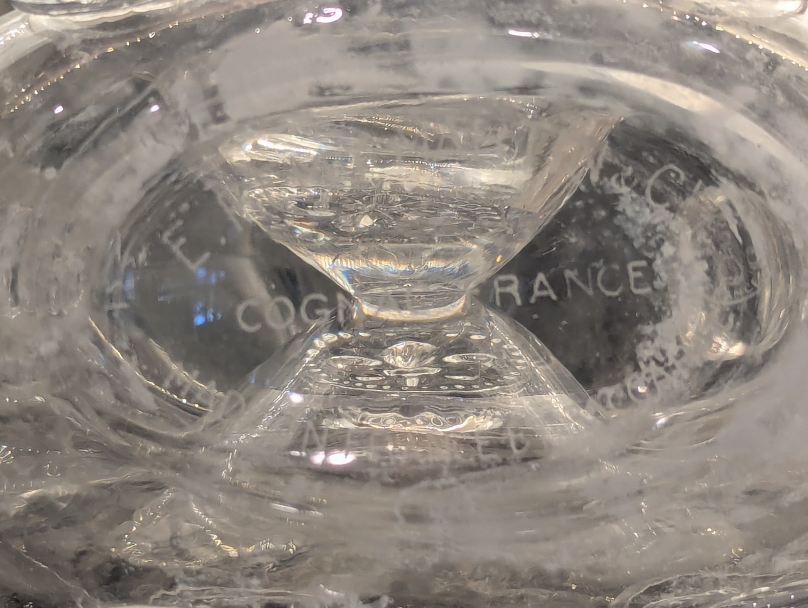 Baccarat France Crystal Remy Martin Cognac Decanter Matching #125 Stopper Fleur