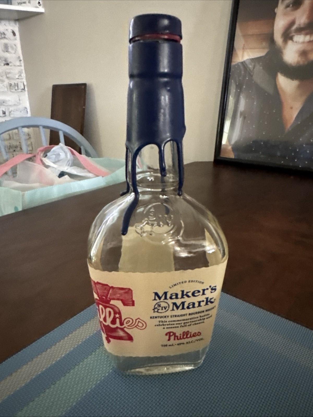 Maker’s Mark Whisky Empty 750 ml Bottle