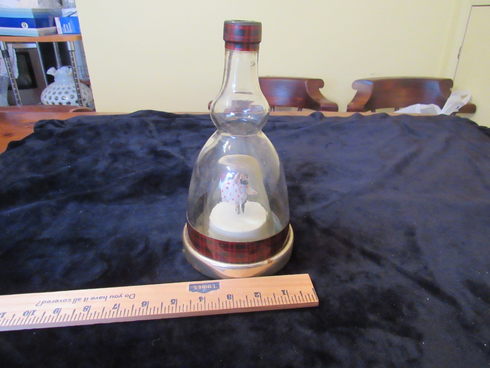 VTG 1950 Bols Ballerina Musical Liqueur Bottle