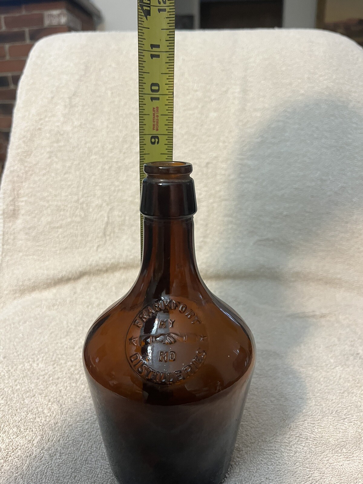 Frankfort Distilleries vintage bottle Louisville KY Baltimore MD 1930s