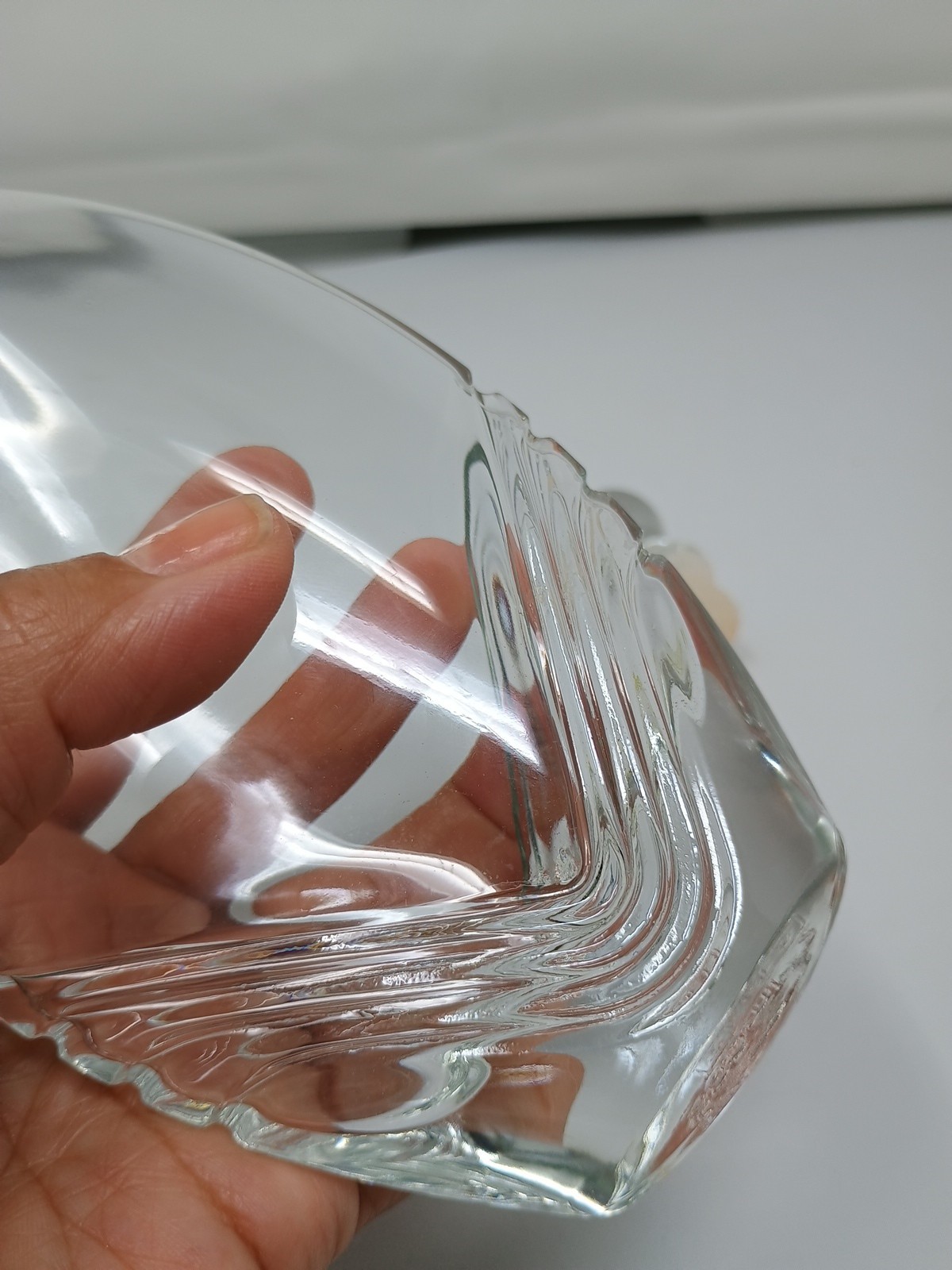 KEFLA depose Whiskey Flask-style Medicine Bottle Clear Glass 200 ml Apothecary